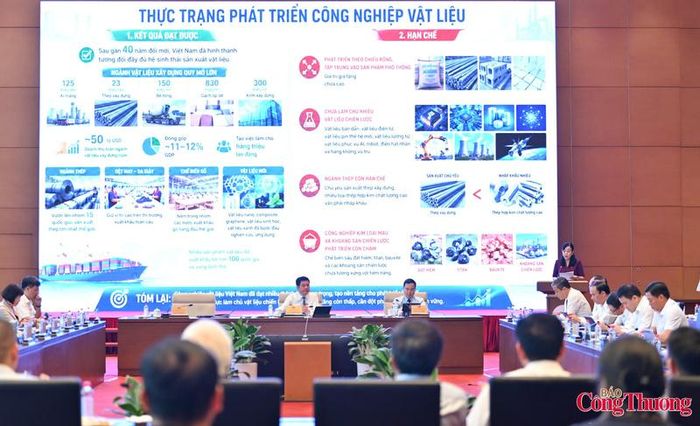 Đồng chí Nguyễn Thanh Hải nhấn mạnh, đối với Việt Nam, công nghiệp vật liệu và công nghiệp cơ khí không chỉ là các ngành sản xuất thông thường mà còn là nền tảng để thực hiện các mục tiêu lớn của đất nước đến năm 2030 và năm 2045.