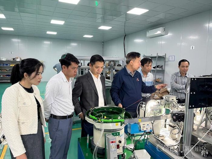 Nguồn lực khuyến công quốc gia đã góp phần hỗ trợ nhiều cơ sở công nghiệp nông thôn tỉnh Bắc Ninh đầu tư đổi mới công nghệ, nâng cao năng lực sản xuất. Ảnh: NH