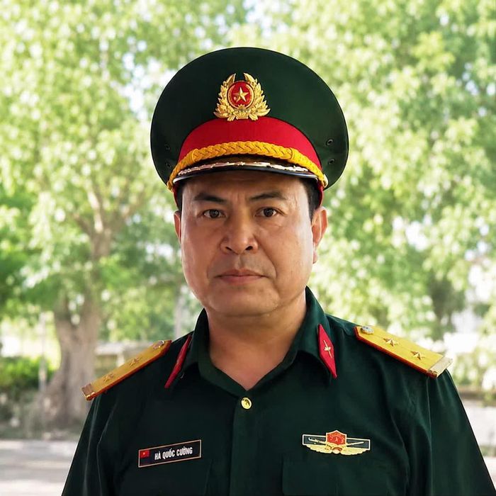 Trung tá Hà Quốc Cường.