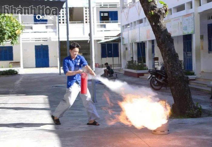 Đoàn viên phường Bắc Nha Trang cũng tích cực tham gia các hoạt động tại chương trình.
