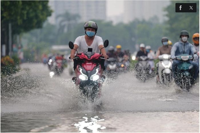 Tuần tới miền Bắc nhiều nơi có mưa. Ảnh: C.T.V