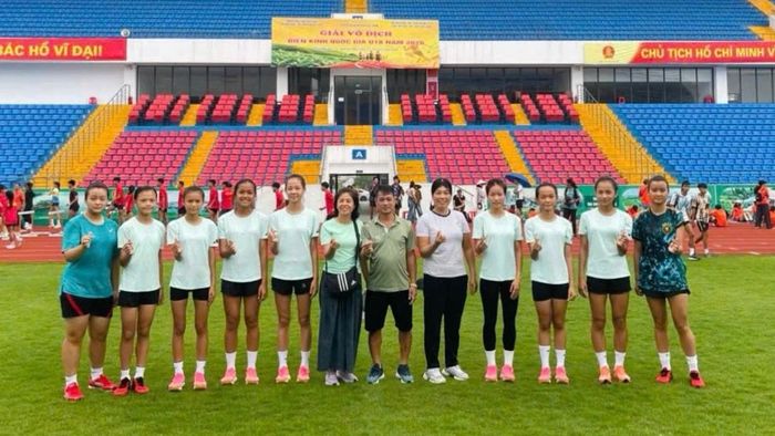 Đoàn vận động viên Lào Cai dự giải.
