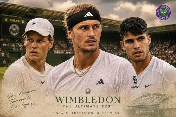 Zverev cần tiếp tục thể hiện đẳng cấp "nhà vua" ở Wimbledon để có thể thực sự tạo ra "Big 3 mới"