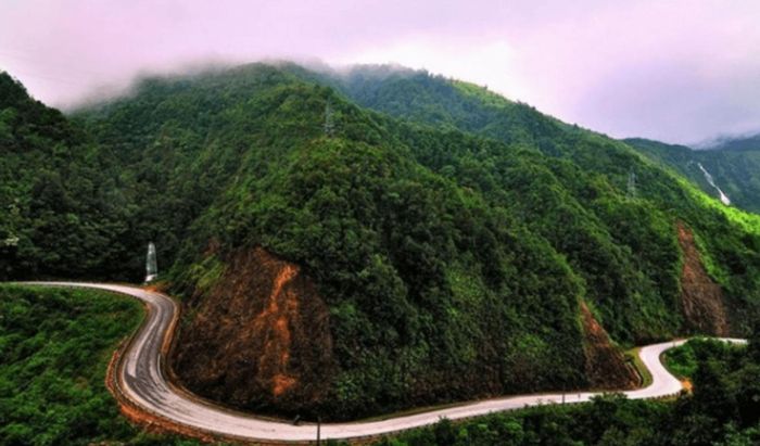Đèo Hoàng Liên. Ảnh: Internet