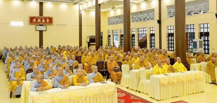 695 hành giả an cư tại 36 phường, xã khu vực Bình Dương tham dự
