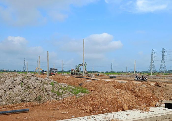 Tỉnh Thanh Hóa đang khẩn trương triển khai các khu tái định cư (Ảnh: Trần Cường).