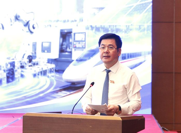 Phó Chủ tịch Quốc hội Nguyễn Hồng Diên phát biểu chỉ đạo tại hội thảo.