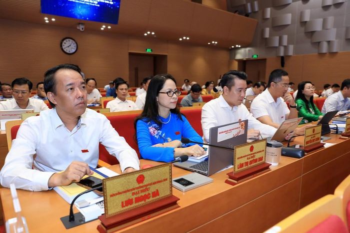 Các đại biểu tham dự kỳ họp. Ảnh: HĐND TP. Hà Nội