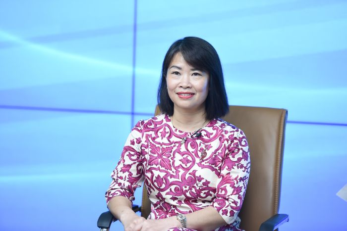 PGS.TS Vũ Thị Hiền, Phó Hiệu trưởng Trường Đại học Ngoại thương. Ảnh: Xuân Quý