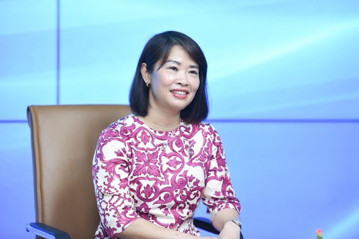 PGS.TS Vũ Thị Hiền, Phó Hiệu trưởng Trường Đại học Ngoại thương (Ảnh: Xuân Quý)