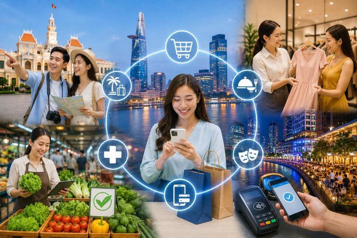 TP. Hồ Chí Minh đang đổi mới kích cầu tiêu dùng theo hướng xây dựng hệ sinh thái tiêu dùng - dịch vụ hiện đại