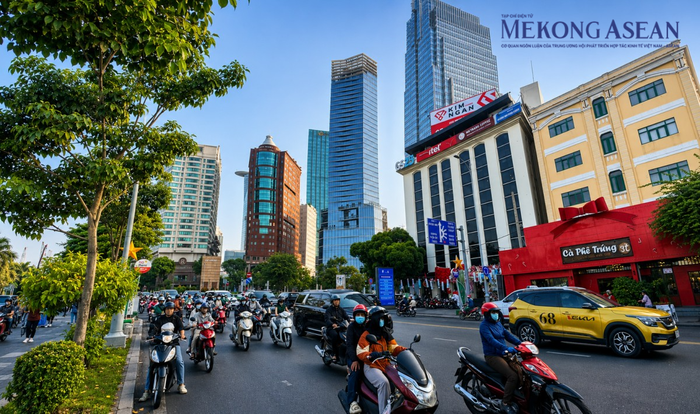TP HCM được xác định là cực tăng trưởng quan trọng của cả nước. Ảnh minh họa: Minh Phong/Mekong ASEAN