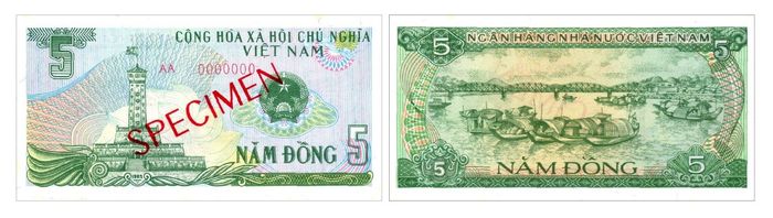 Tiền giấy 5 đồng, 1985