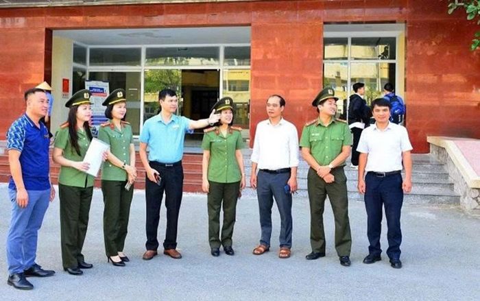 Phòng ANKT phối hợp đảm bảo ANTT tại cơ sở giáo dục.