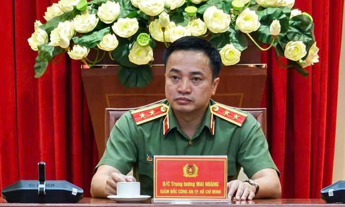  Trung tướng, TS Mai Hoàng - Ủy viên Ban Thường vụ Thành ủy, Bí thư Đảng ủy, Giám đốc Công an TP.Hồ Chí Minh