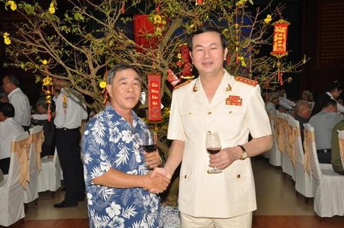 Với Bộ trưởng Trần Đại Quang dịp Tết Nguyên đán
