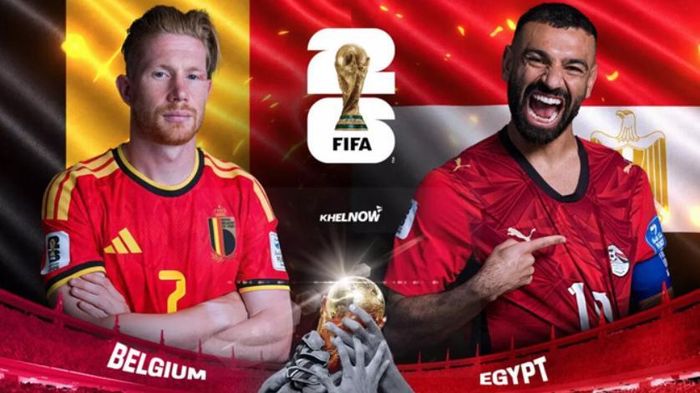 World Cup 2026: Bỉ so tài cùng Ai Cập