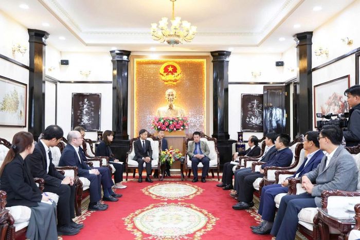 Lãnh đạo tỉnh Lâm Đồng tiếp đoàn ngoại giao các nước đến thăm và làm việc