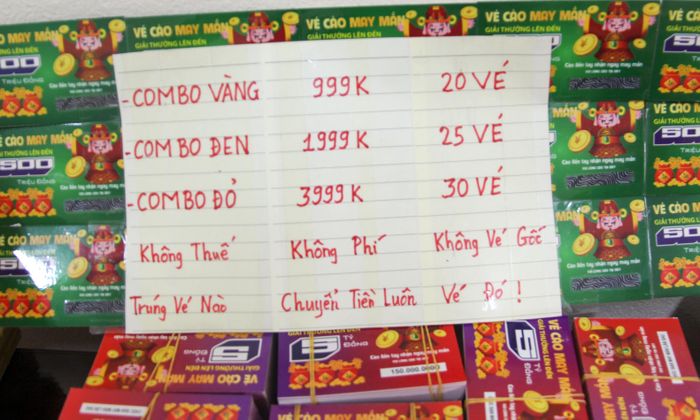 Nhóm của Hoàng Văn Duẩn và Hoàng Văn Duy tổ chức livestream bán vé theo 3 gói trị giá 999.000 đồng, 1.999.000 đồng và 3.999.000 đồng. (Ảnh: CACC)