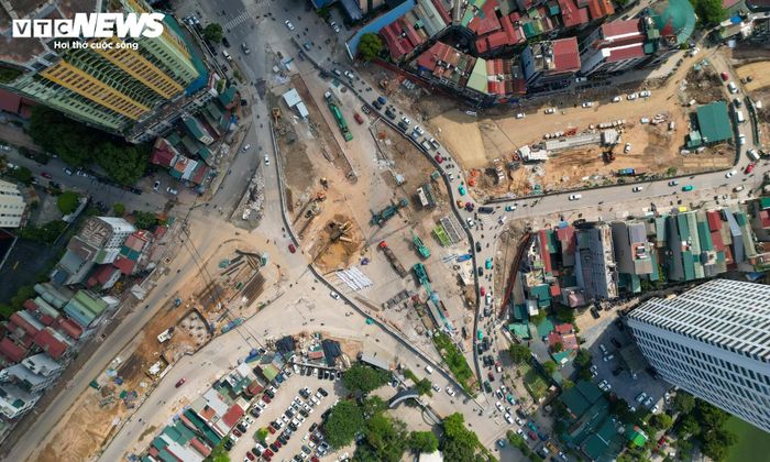 Không chỉ có dự án metro số 5, khu vực nút giao Nguyễn Chí Thanh - La Thành hiện còn nằm trong phạm vi triển khai dự án đường Vành đai 1 đoạn Hoàng Cầu - Voi Phục.