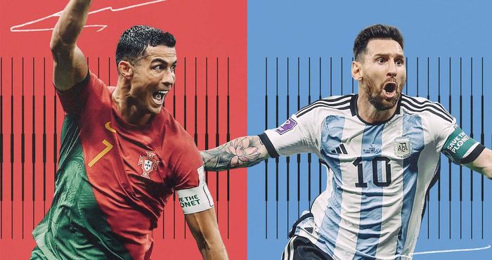 Ronaldo và Messi tham dự kì World Cup cuối cùng.
