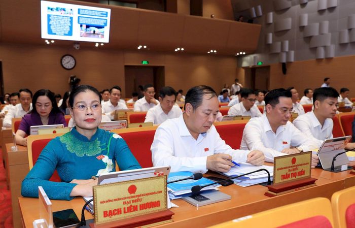 Đại biểu tham dự kỳ họp. Ảnh: Thành Thái