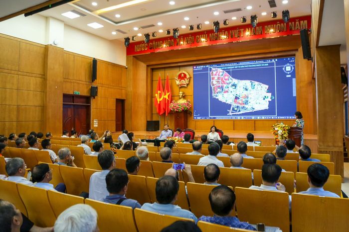 Theo Đề án, phường Ngọc Hà sắp xếp từ 77 tổ dân phố xuống còn 30 tổ dân phố. Ảnh: Duy Khánh