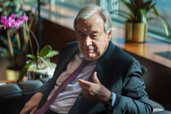  Tổng thư ký Liên Hợp Quốc Antonio Guterres. Ảnh: THE NEW YORK TIMES 