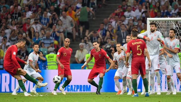 Ronaldo có lần thứ 6 góp mặt ở một vòng chung kết World Cup. Ảnh: FF.