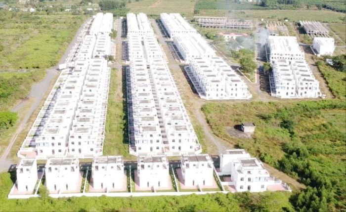 Khu dân cư Tân Thịnh là một trong các dự án tháo gỡ vướng mắc. Ảnh: VŨ HỘI.