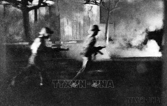 Các chiến sĩ biệt động Sài Gòn trong chiến dịch Mậu Thân 1968. Ảnh: Tư liệu của TTXVN.