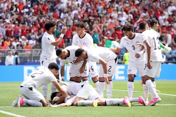 Ai Cập bất ngờ vươn lên dẫn trước. (Ảnh: FIFA)