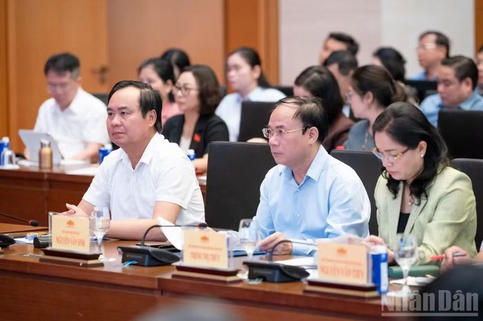 Các đại biểu dự hội nghị. (Ảnh: DUY LINH)
