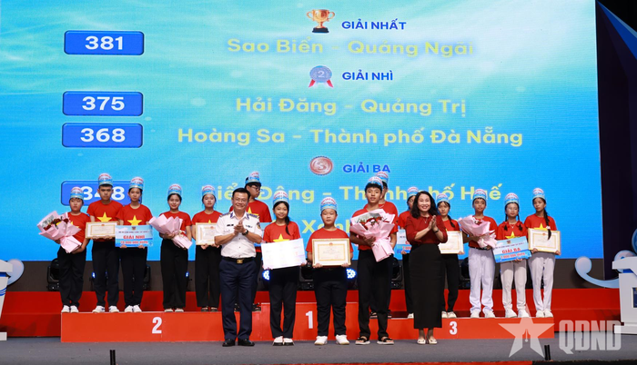 Các đội đạt giải Nhất, Nhì, Ba của cuộc thi.