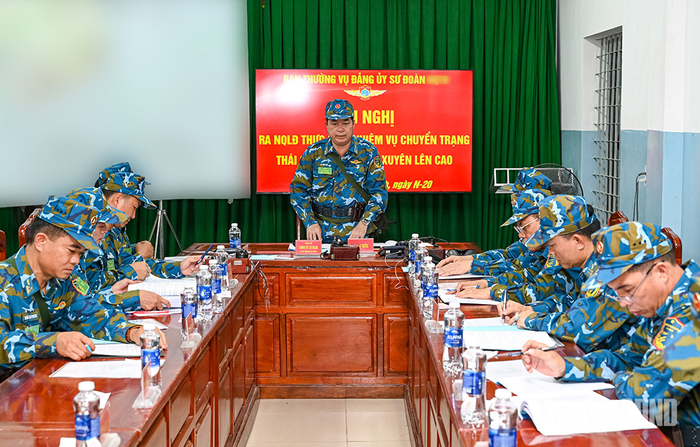 Hội nghị ra Nghị quyết lãnh đạo thực hiện nhiệm vụ chuyển trạng thái SSCĐ từ thường xuyên lên cao.