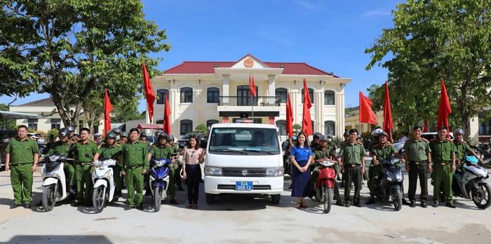 Các lực lượng đã tổ chức diễu hành tuyên truyền, lan tỏa thông điệp phòng, chống ma túy.