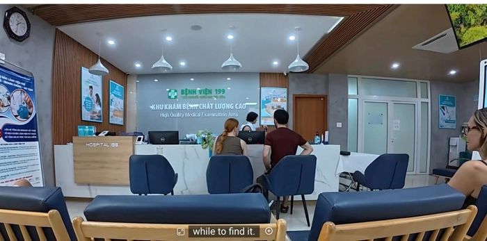 Gunner check in khu khám bệnh chất lượng cao dành cho người nước ngoài