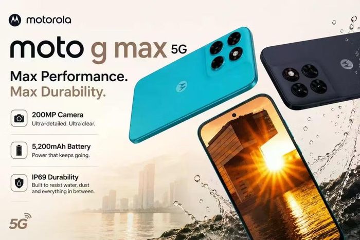 Motorola đã ra mắt điện thoại thông minh Moto G Max (Moto G87) mới, sự kết hợp thành công giữa thân máy bền bỉ, ống kính độ phân giải cao tiên tiến và màn hình AMOLED lớn trong phân khúc giá tầm trung.