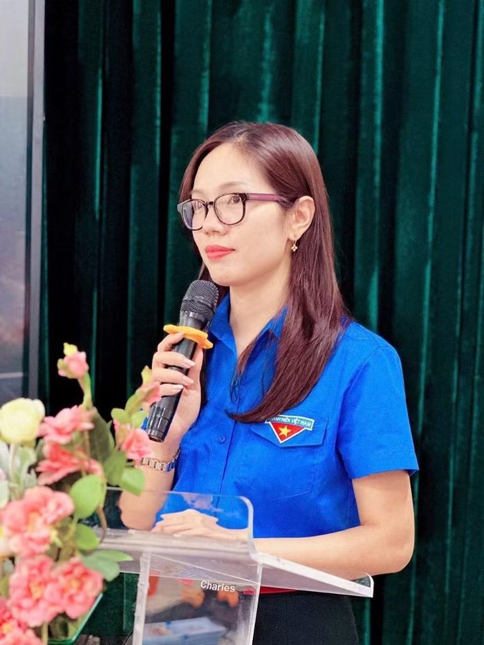 Cô Diễm My luôn hoàn thành xuất sắc vai trò Bí thư chi đoàn.