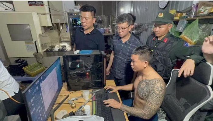 Vũ Mạnh Quyết sản xuất các bộ phận, linh kiện cấu thành súng hơi nén PCP - (Ảnh: CAHT).