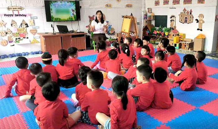 Toàn tỉnh sẽ còn 248 trường mầm non (giảm 203 trường).
