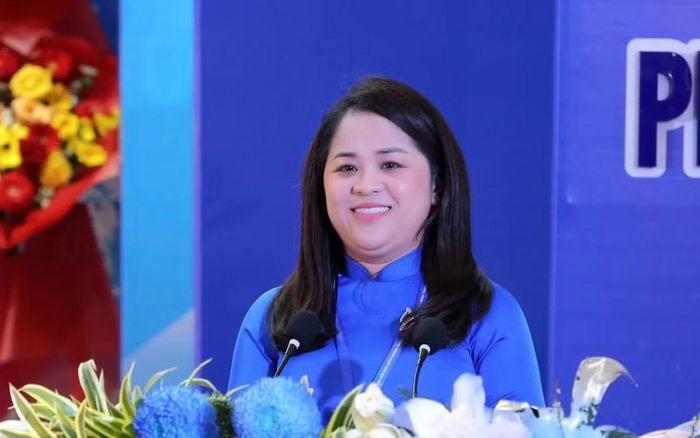 Chị Lư Thị Ngọc Anh – Bí thư Thành Đoàn Cần Thơ.