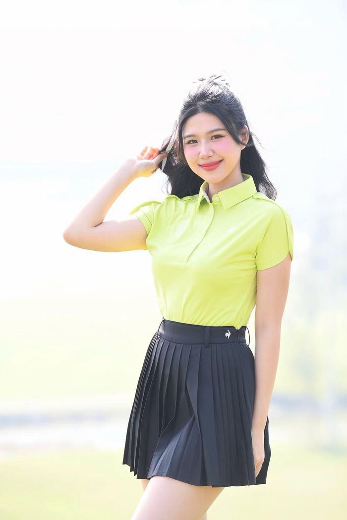 Đại sứ Thể thao và Thời trang Hoa hậu Việt Nam 2024 Đinh Hoàng Linh Đan dự đoán Pháp sẽ giành chiến thắng sát nút trước Senegal.