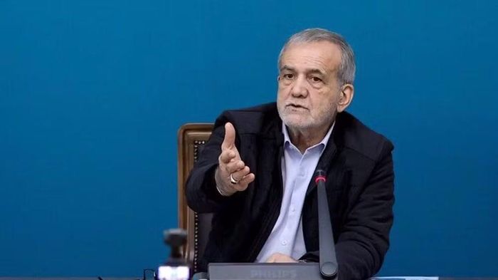 Tổng thống Iran Masoud Pezeshkian.
