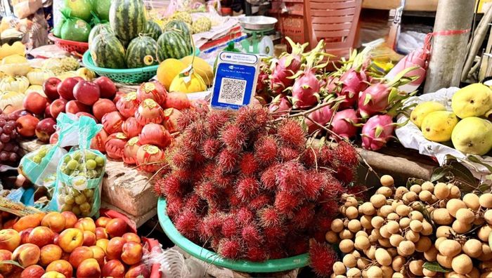 Các mã QR giúp người mua thuận tiện trong thanh toán.