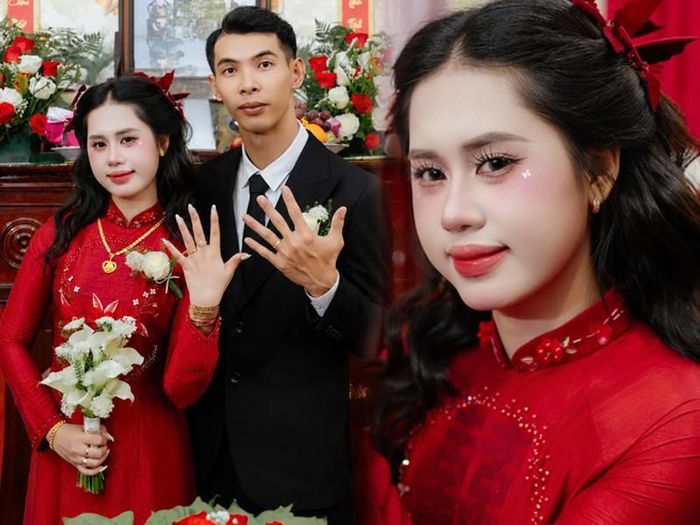 Cặp đôi làm đám cưới sau 3 năm gắn bó 