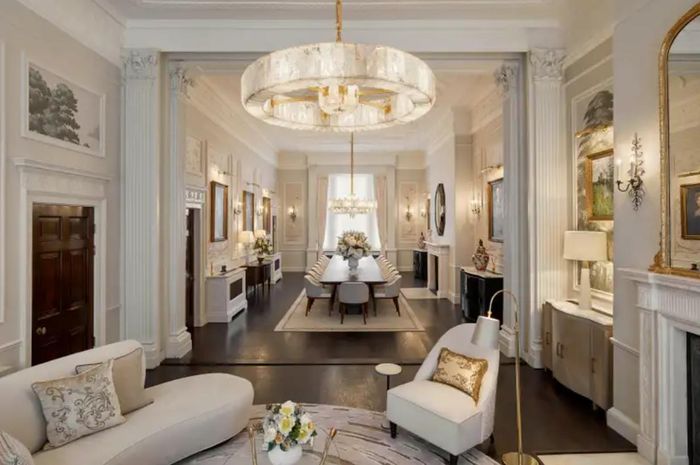 Thị trường bất động sản hạng sang London trầm lắng khi các tỷ phú lần lượt di cư sang Dubai và Monaco. Ảnh: Knight Frank/Business Insider