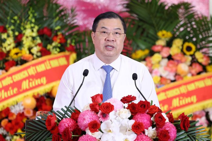 Phó Thủ tướng thường trực Phạm Gia Túc phát biểu chỉ đạo tại buổi lễ. Ảnh: VGP