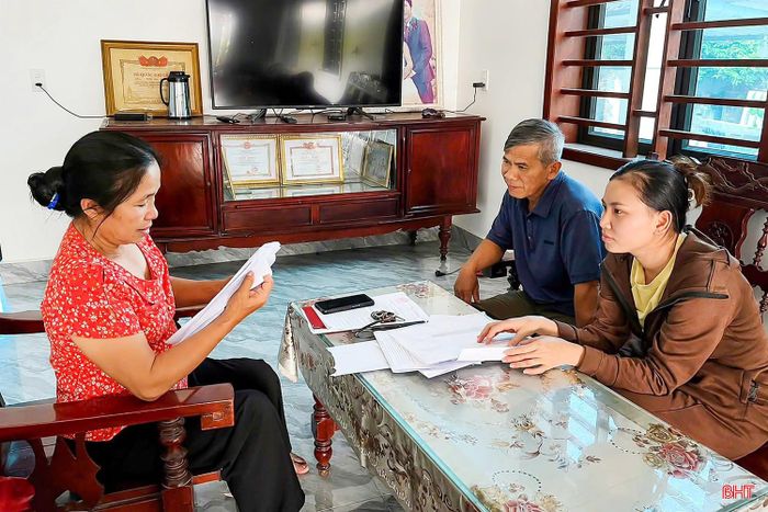 Các địa phương tiến hành lấy ý kiến người dân về phương án sắp xếp thôn, tổ dân phố.