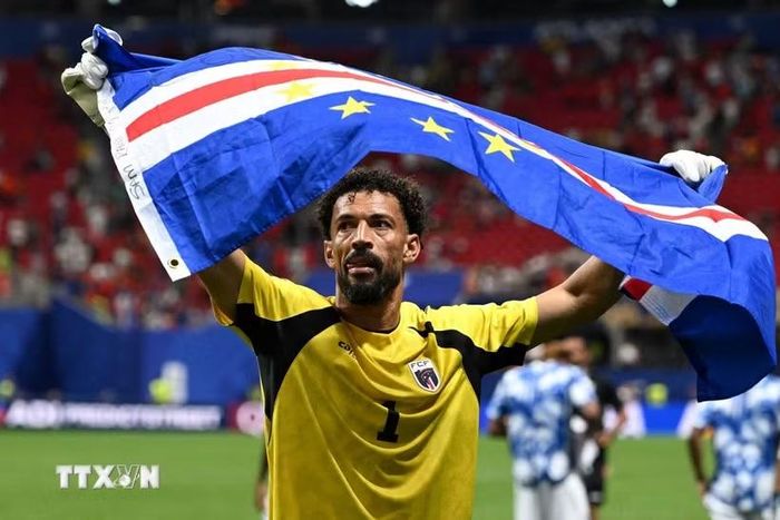 Thủ thành Vozinha đi vào lịch sử World Cup. (Ảnh: AFP/TTXVN)